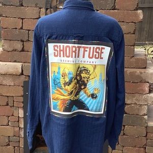 EUC Woolrich Men’s X-Large Unisex Style Recycled Button Down Flannel.